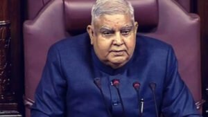 Read more about the article Rajya Sabha chairman Jagdeep Dhankhar rejects privilege notice by Congress against Amit Shah