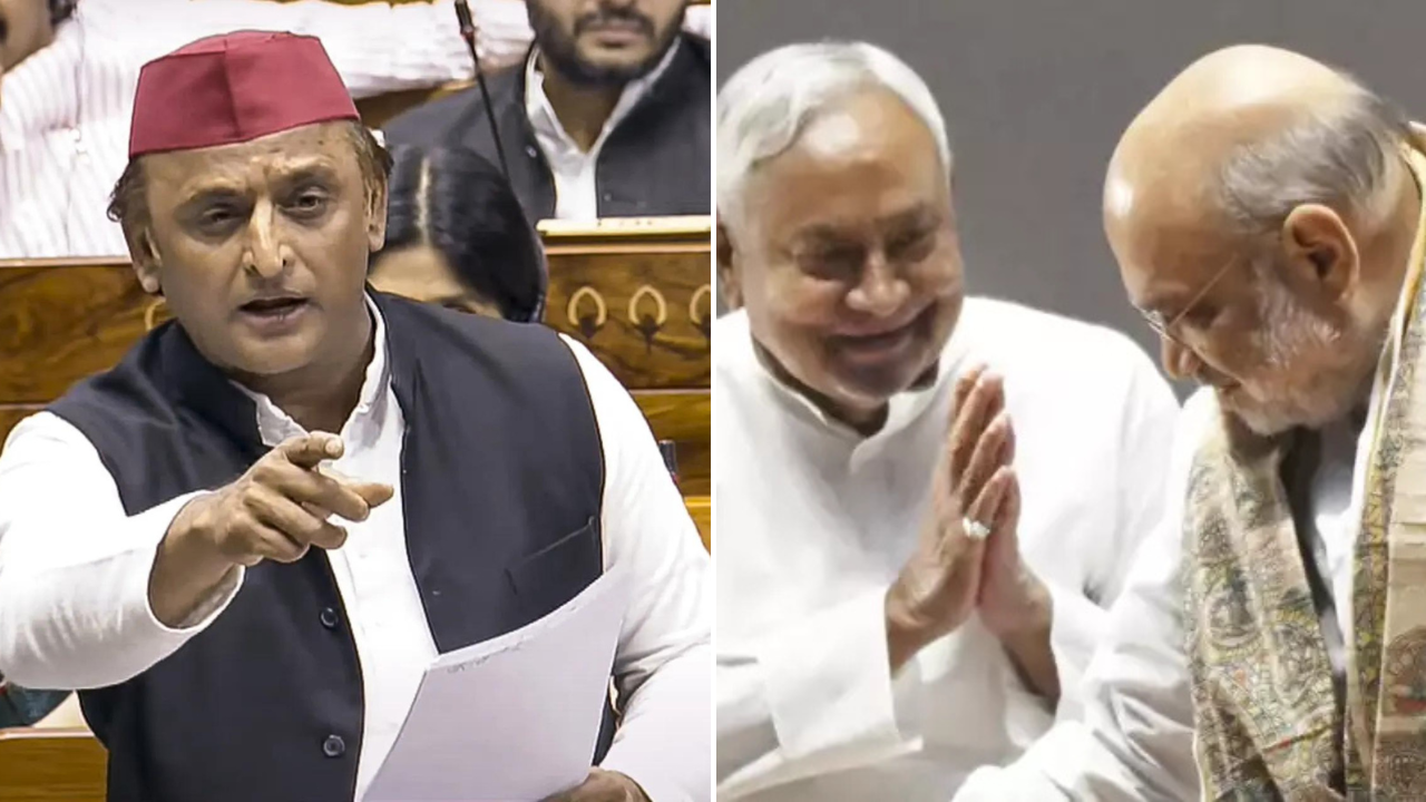 You are currently viewing ‘Kab inka-hamara haath mil jaye’: Akhilesh’s ally warning to BJP ahead of Bihar polls