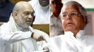 Read more about the article Amit Shah recalls 2013 Lalu Yadav statement, says PM Modi fulfilled his wish on Waqf Law