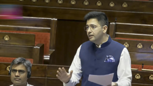 Read more about the article ‘Use Starlink as bargaining chip’: AAP leader Raghav Chadha’s advise to Centre on dealing with Donald Trump’s tariffs