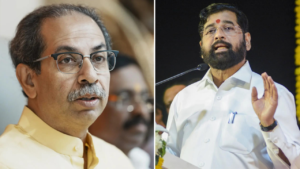 Read more about the article ‘Completely abandoned Hindutva and ideals of Balasaheb Thackeray’: Eknath Shinde slams Uddhav Thackeray on Waqf Bill