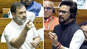 Read more about the article Rahul Gandhi says China has grabbed 4,000 sqkm, Anurag Thakur hits back