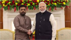Read more about the article SL confers its highest award for foreign head of state on PM