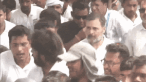 Read more about the article Palayan Roko, Naukri Do: Rahul Gandhi launches ‘white T-shirt’ yatra in Bihar