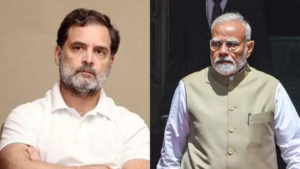 Read more about the article ‘India has to accept reality’: Rahul Gandhi slams PM Modi over Trump’s reciprocal tariffs