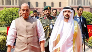 Read more about the article Rajnath offers made-in-India Akash defence missile system to UAE