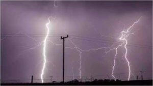 Read more about the article Lightning strikes kill 25 people in Bihar, CM announces 4 lakh ex-gratia for victims