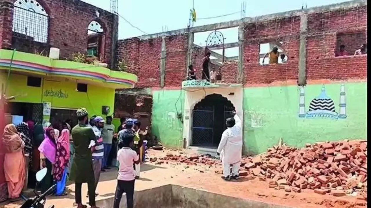 You are currently viewing First action after Waqf Act: Madrassa voluntarily razed by its operators in MP