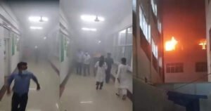 Read more about the article Fire breaks out at Lucknow hospital, CM Yogi takes cognisance