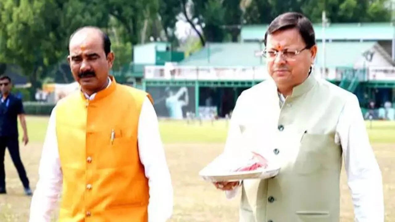 You are currently viewing Uttarakhand CM participates in Pran Pratishtha Ceremony at Baba Baukhnag Temple near Silkyara Tunnel