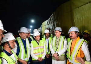 Read more about the article Silkyara tunnel nears completion; CM Dhami recalls 2023 rescue