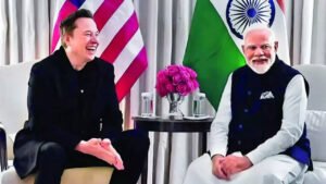 Read more about the article PM Modi dials Elon Musk, says ‘committed to advancing partnerships’