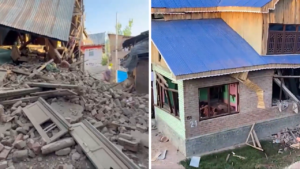 Read more about the article Video shows demolished homes of 5 terrorists days after Pahalgam terror attack