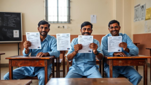 Read more about the article Aligarh jail inmates clear UP Board exams with 100% success