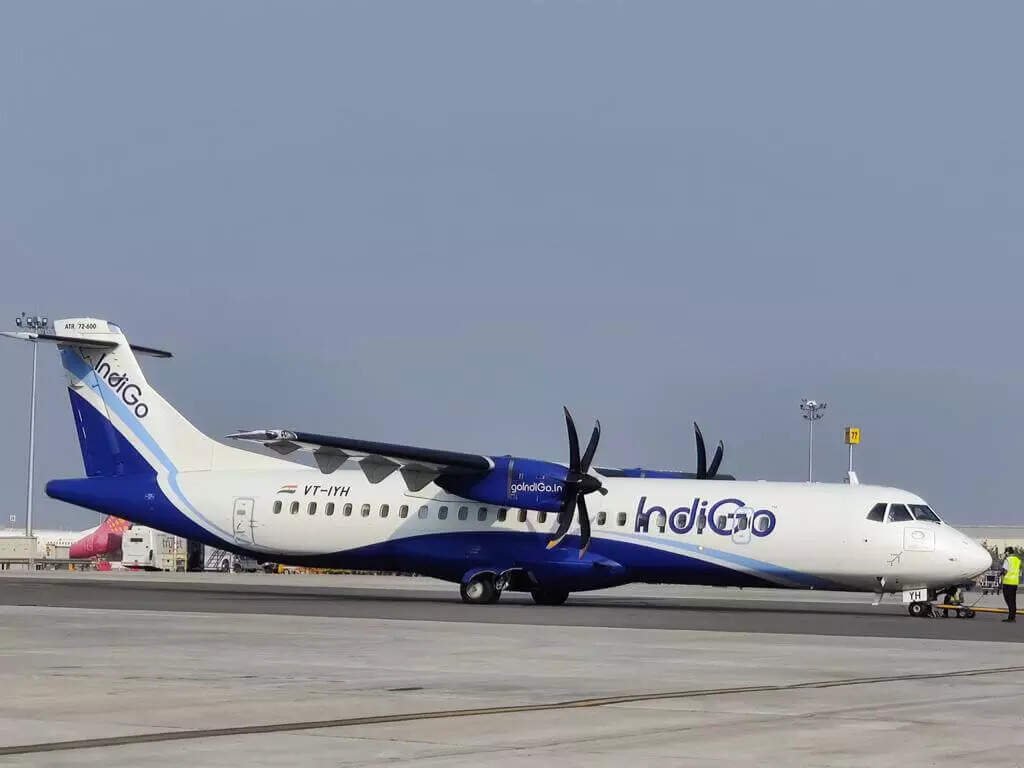 You are currently viewing IndiGo ATR engines on Jaipur-Chandigarh flight flameout momentarily one after other in heavy rain, plane lands safely