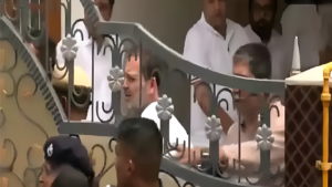 Read more about the article ‘Entire nation awaits justice’: Rahul Gandhi meets family of Navy officer killed in Pahalgam terror attack