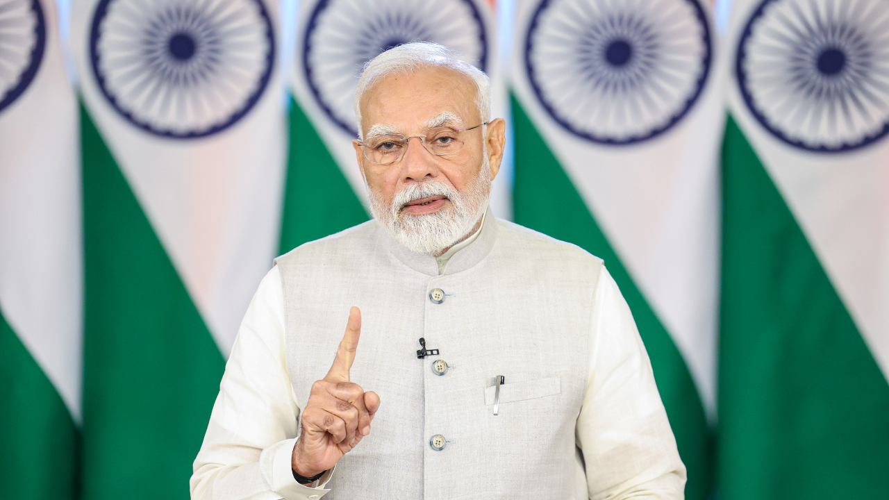 You are currently viewing India’s space journey not about racing others, it’s about reaching higher together: PM Modi