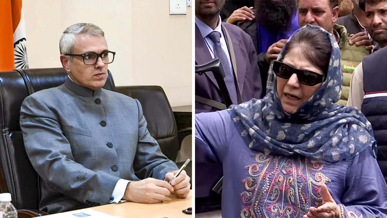 You are currently viewing Omar, Mufti spar over ‘weaponising’ water, patriotism, pro-Pakistan tilt