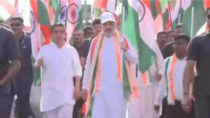 Read more about the article Watch: Amit Shah leads ‘Tiranga Yatra’ in Ahmedabad to honour Armed Forces, mark Operation Sindoor success