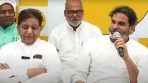 Read more about the article Former BJP MP Uday Singh named first national president of Prashant Kishor’s Jan Suraaj party