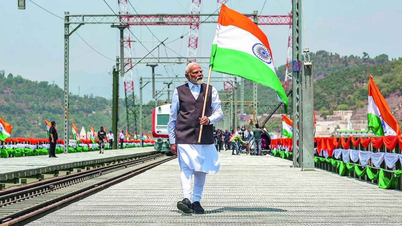You are currently viewing A month after Operation Sindoor’s start, 2 trains send message to Pakistan