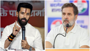 Read more about the article ‘They look for excuses’: Chirag Paswan slams Rahul Gandhi amid EC row, says LoP has ‘accepted defeat’ in Bihar polls