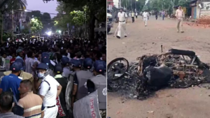 Read more about the article West Bengal clashes: Cops injured, vehicles set on fire, security heightened- what triggered the outrage?
