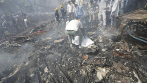 Read more about the article Ahmedabad plane crash: Authorities issue helpline numbers; rescue operations in progress