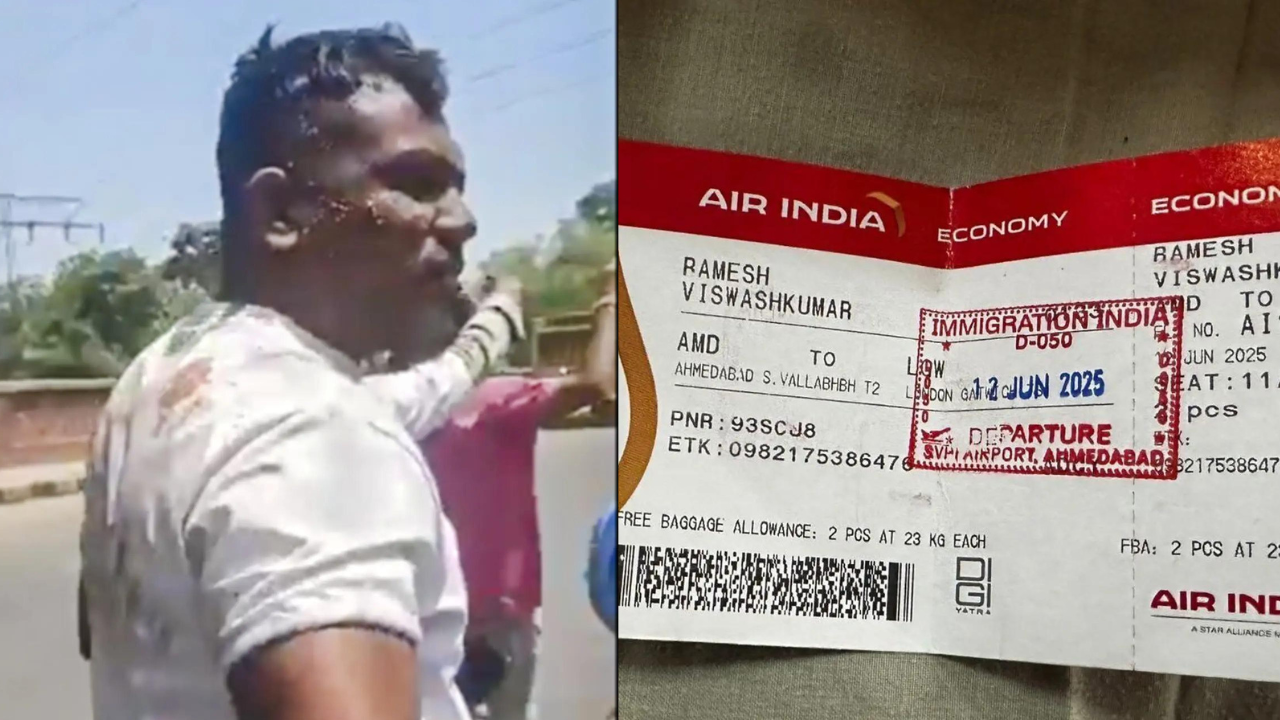 You are currently viewing Ahmedabad plane crash: Passenger Vishwashkumar Ramesh makes miraculous escape; was on seat 11A