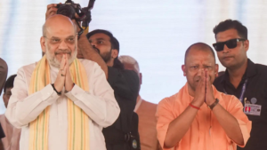 Read more about the article ‘India’s blood not meant to be shed’: Amit Shah credits PM Modi for tough stance on terror; says UP police modernised only in Adityanat’s regime