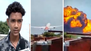Read more about the article ‘It was flying too low, wanted to show my friends’: Teen who casually filmed Air India crash, thought plane would land