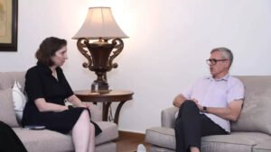 Read more about the article British high commissioner meets Omar in Delhi,  National Conference terms it courtesy call