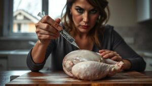 Read more about the article Month after marriage, wife laces chicken with pesticide, kills man