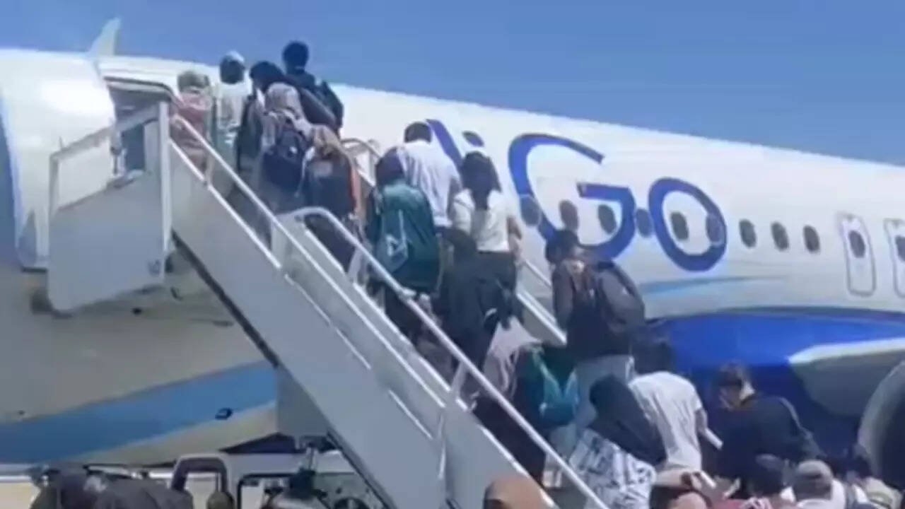 You are currently viewing Operation Sindhu: First rescue flight carrying 110 Indian students lands in Delhi; evacuated from war-hit Iran via Armenia