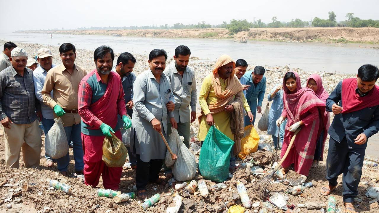 You are currently viewing Arsenic, plastic in Indus: Ladakh launches army-civilian cleaning drive