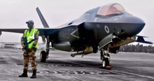 Read more about the article UK Royal Navy F-35B could not fly back after hydraulic failure; fighter jet may return via military transport plane: Defence official