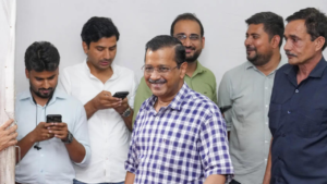 Read more about the article Assembly bypolls: AAP retains 2 seats in Punjab, Gujarat; Kejriwal takes fresh jibe at Congress, BJP