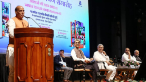 Read more about the article ‘Operation Sindoor achieved all objectives’: Defence minister Rajnath Singh praises armed forces; unveils President Murmu’s book