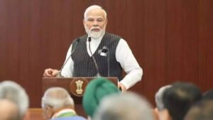 Read more about the article Congress put democracy under arrest 50 years ago, says PM Modi
