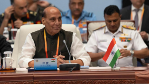 Read more about the article SCO Summit: Rajnath Singh refuses to sign joint document; Pakistan, China go soft on terror threat