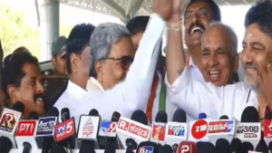 Read more about the article New CM in Karnataka? Mallikarjun Kharge gives ‘high command’ hint; Siddaramaiah-Shivakumar put up united front