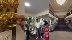 Read more about the article House of gold: Indore contractor’s 24-carat gold-plated villa draws fire online; triggers misuse of funds debate