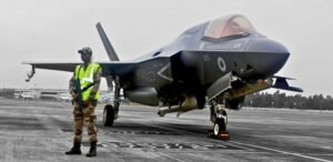 Read more about the article F-35 stranded in Kerala: UK technicians arrive to repair stranded fighter jet; grounded since June 14