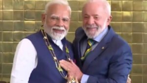 Read more about the article 26th global award: PM Modi conferred Brazil’s highest honour — ‘Grand Collar of National Order of Southern Cross’