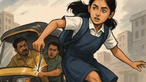 Read more about the article Geometry compass, jumping out of moving auto: Teen girl foils kidnapping bid in Thane – Here’s how she saved herself