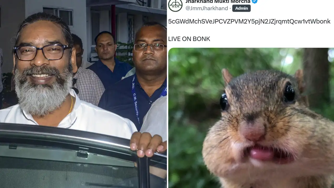 You are currently viewing ‘Anti-social elements’: JMM’s X account ‘hacked’; Hemant Soren reacts