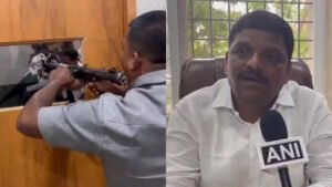 Read more about the article ‘Tried to kill me’: Mob attacks Telangana ex-Cong MLC’s office, gunman fires in air; lawmaker blames Kavitha’s Telangana Jagruthi – watch video