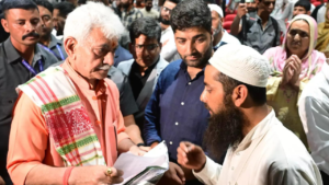 Read more about the article Jammu and Kashmir Lt Governor Manoj Sinha hands over job letters to kin of terror victims