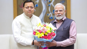 Read more about the article CM Dhami discusses projects with PM Modi: Presents Uttarakhand’s vision 2047; heritage, hydropower on agenda