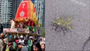Read more about the article Eggs hurled at Toronto rath yatra, India lodges protest
